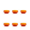 Barena nut bowls set of 6 intreccio - Orange
