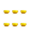 Barena nut bowls set of 6 intreccio - Yellow