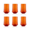 Barena tall drink set of 6 intreccio - Orange