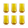 Barena tall drink set of 6 intreccio - Yellow
