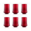 Barena tall drink set of 6 intreccio - Red