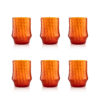 Barena tumbler set da 6 intreccio - Arancio
