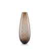 Italics Vase large - Brown